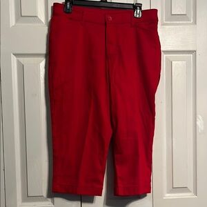 Red Women’s Capris